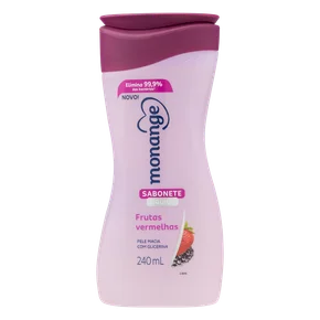 Imagem de Sabonete Liquido Monange Frutas Vermelhas 240ml