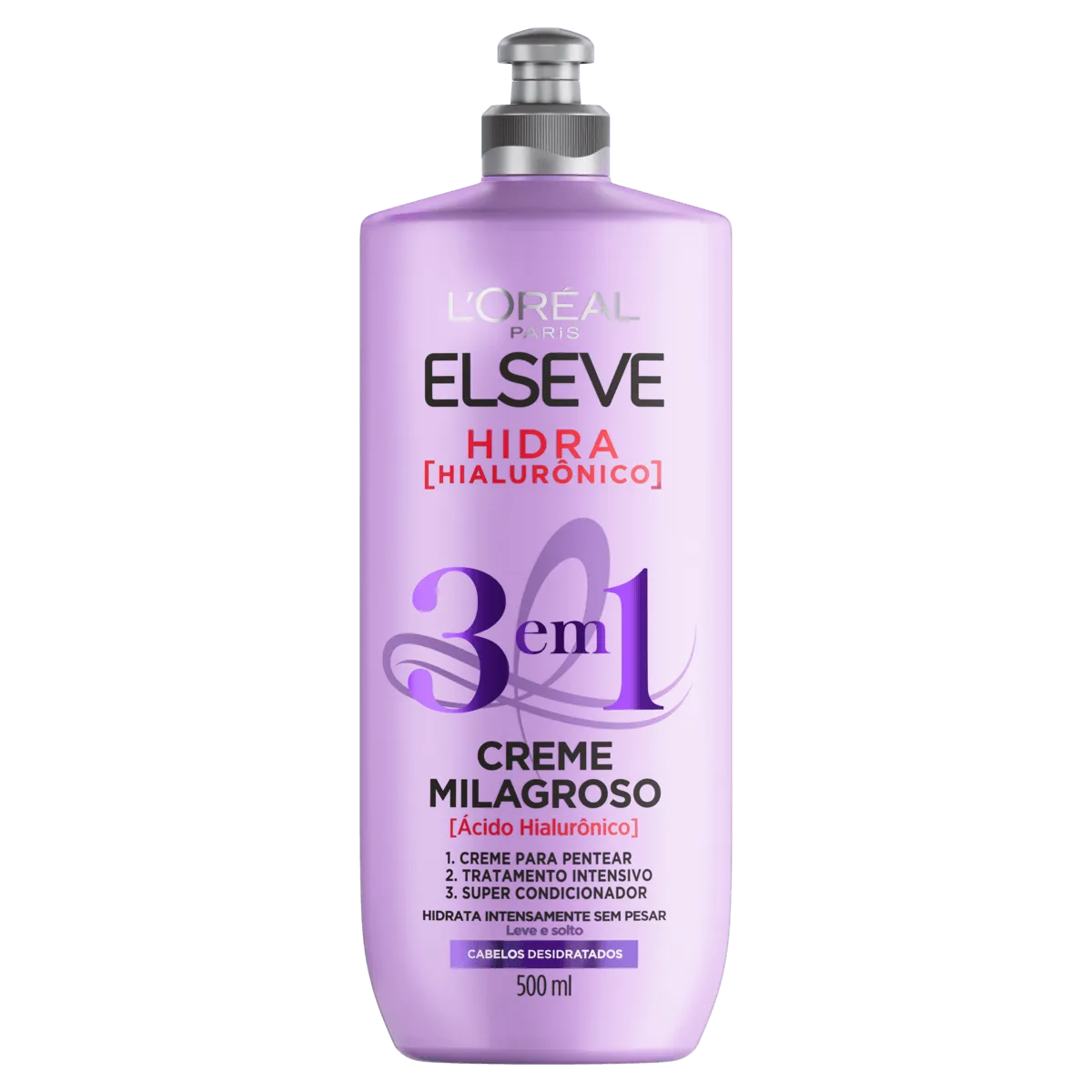 Imagem de Creme de Pentear Elseve Hidra Hialurônico 500ml