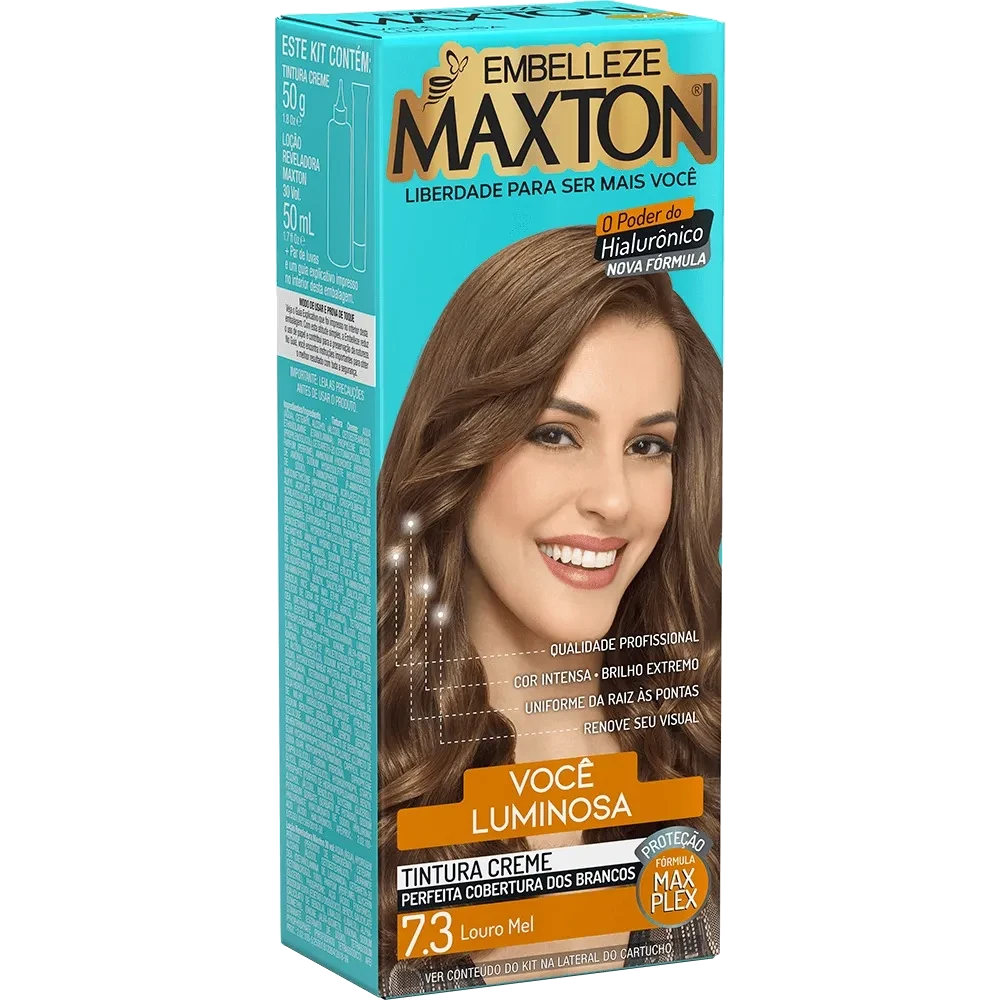 Imagem de Tintura Maxton 7.3 Loiro Mel