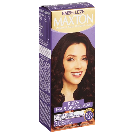 Imagem de Tintura Maxton 3.66 Acaju Purpura