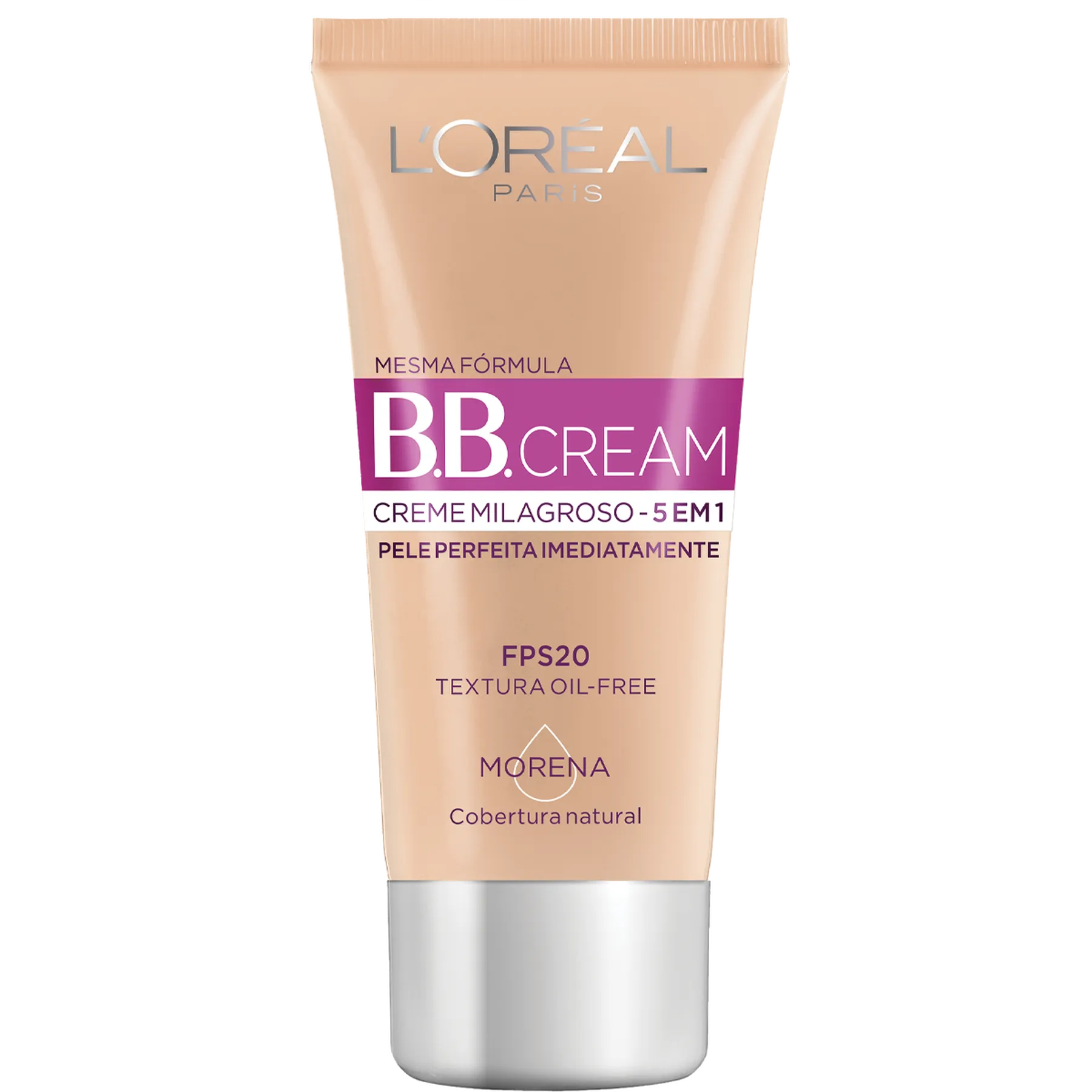 Imagem de Protetor Solar Facial BB Cream Base Morena Escuro 30ml
