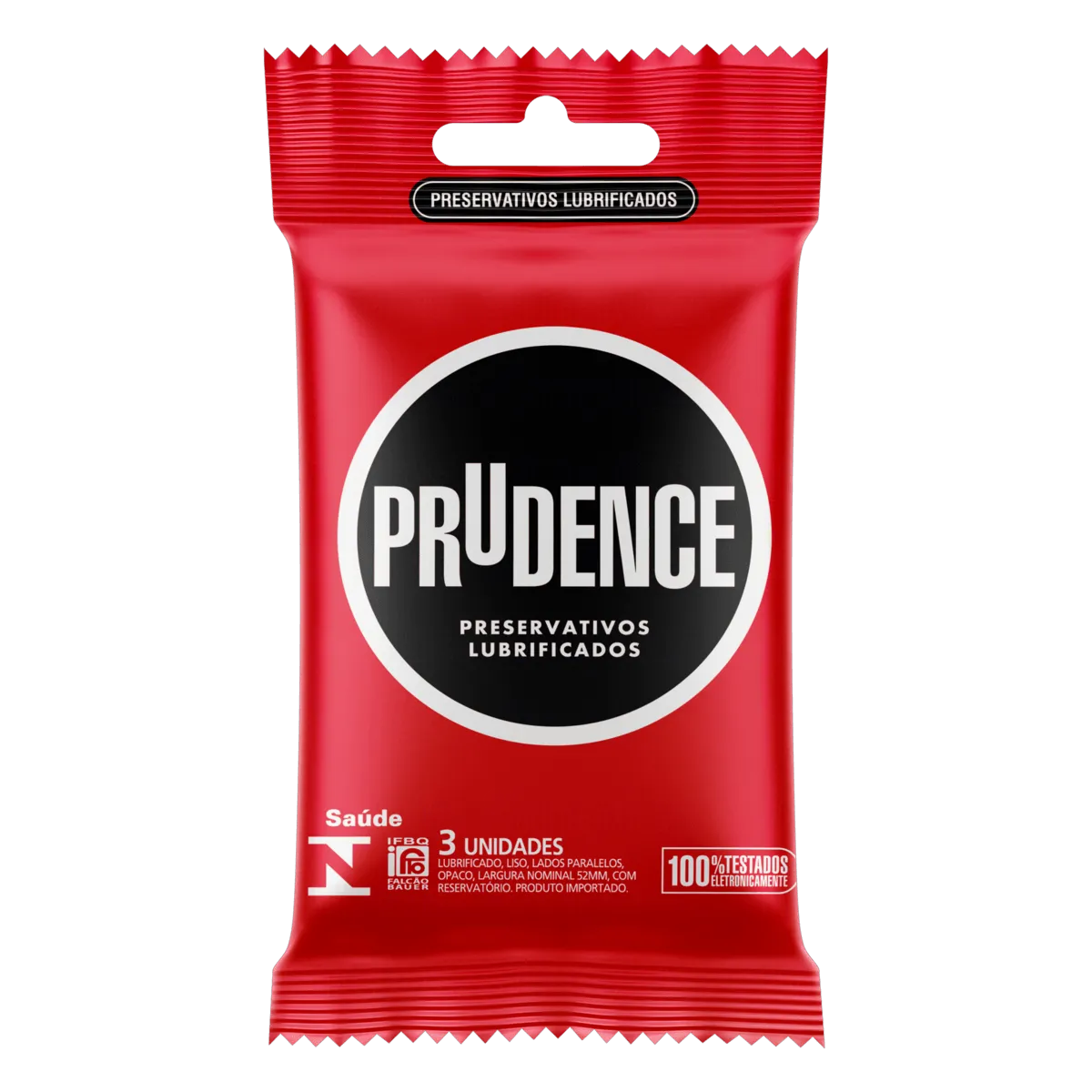 Imagem de Preservativo Prudence Clássico com 3 Unidades