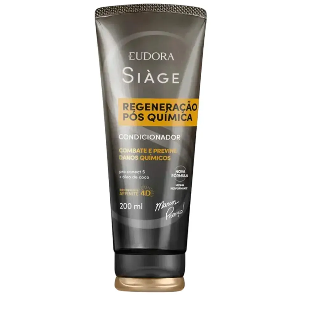 Imagem de Condicionador Eudora Siege Regeneração Pós Quimica 200ml
