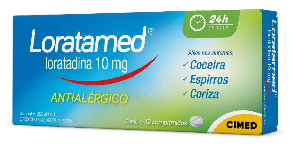 Imagem de Loratamed 10mg com 12 Comprimidos Revestidos
