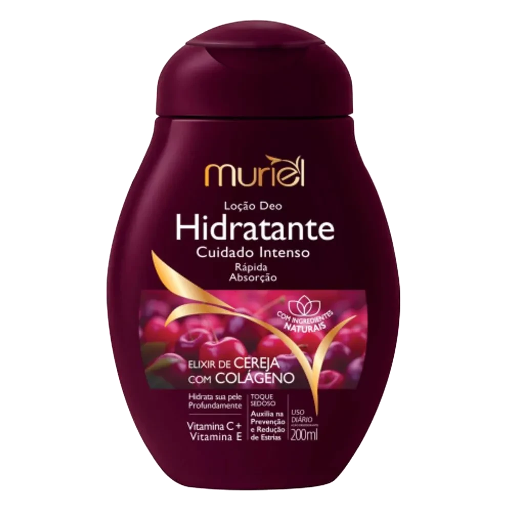 Imagem de Loção Deo Hidratante Cereja com Colágeno 200ml
