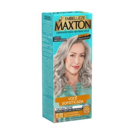 Imagem de Tintura Maxton 11.111 Loiro Cinza Muito Claro