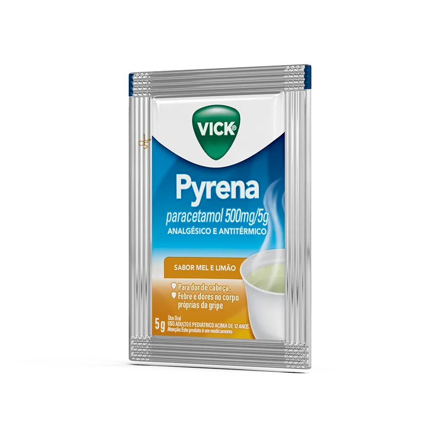 Imagem de Vick Pyrena Sabor Mel & Limão Envelope