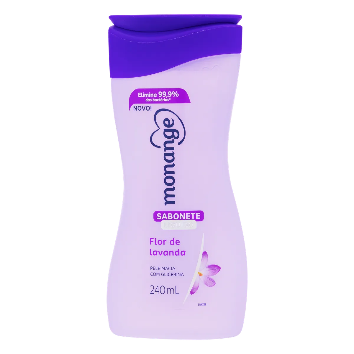Imagem de Sabonete Liquido Monange Flor de Lavanda 240ml