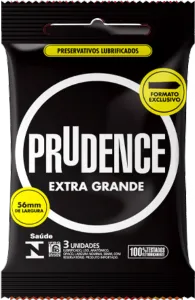 Imagem de Preservativo Prudence Extra Grande com 3 unidades