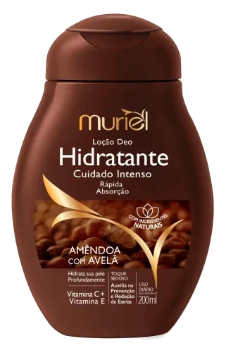 Imagem de Loção Deo Hidratante Amêndoas com Avelã 200ml