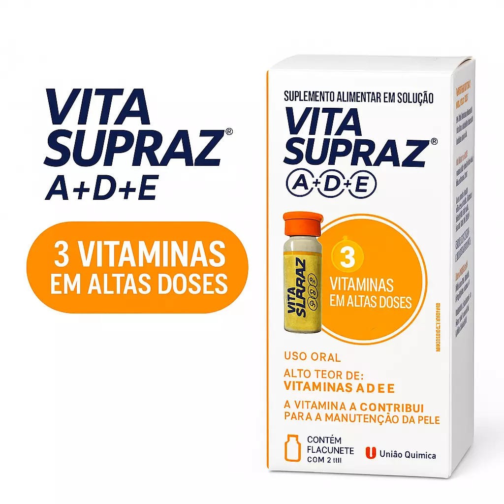 Imagem de Vita Supraz A+D+E Flaconete 3ml