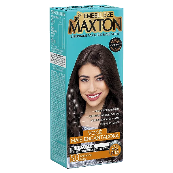 Imagem de Tintura Maxton 5.0 Castanho Claro