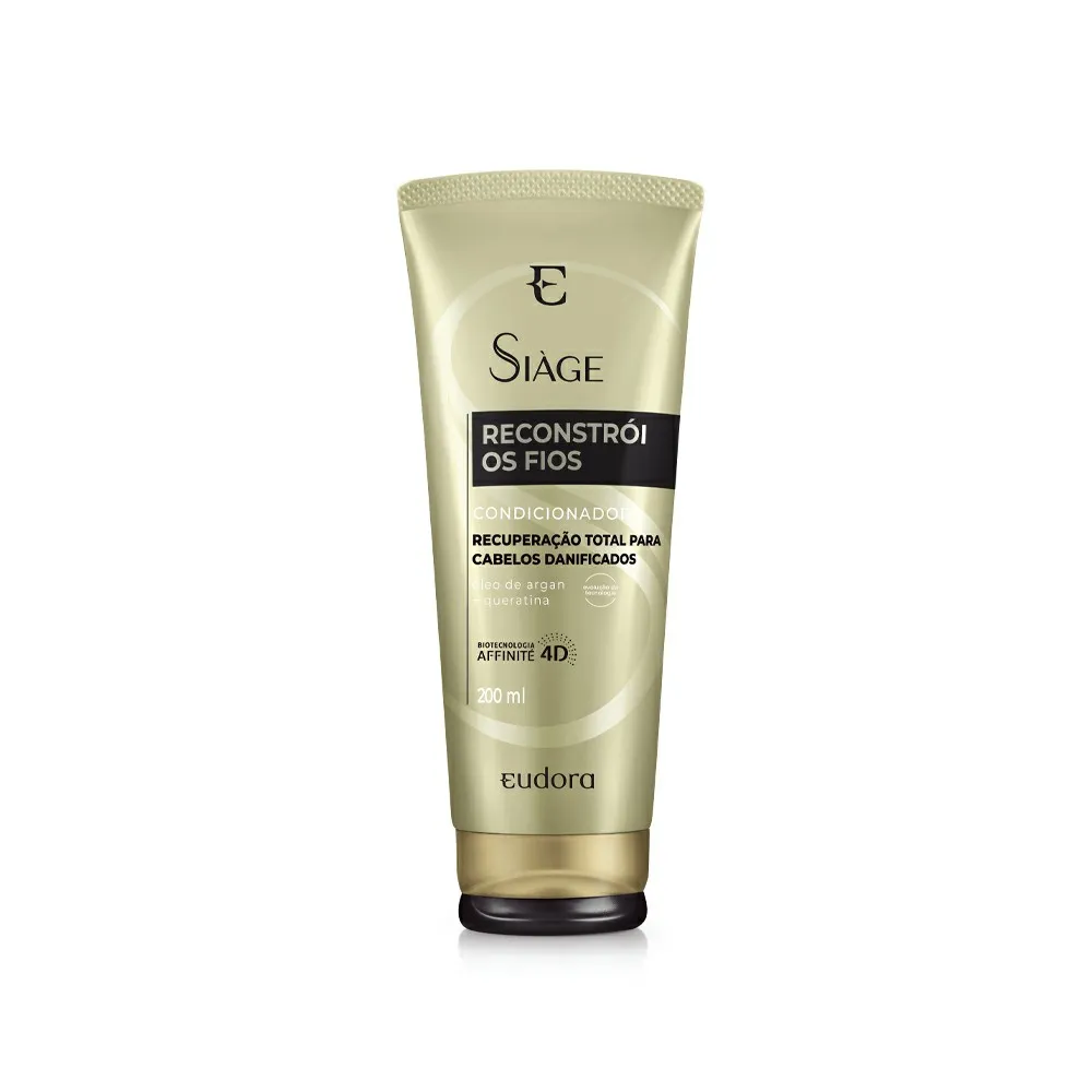 Imagem de Condicionador Eudora Siege Reconstrói os Fios 200ml