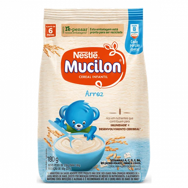 Imagem de Mucilon Arroz e Aveia 360g