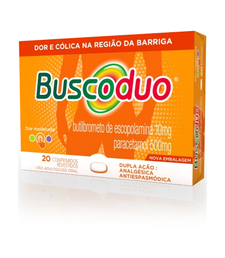 Imagem de Buscoduo com 20 Comprimidos Revestidos
