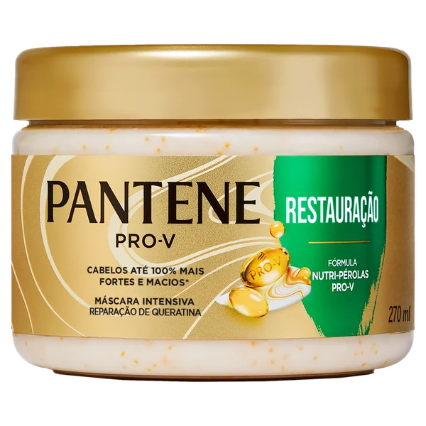 Imagem de Creme de Tratamento Pantene Cachos Vitaminados Restauração 270ml