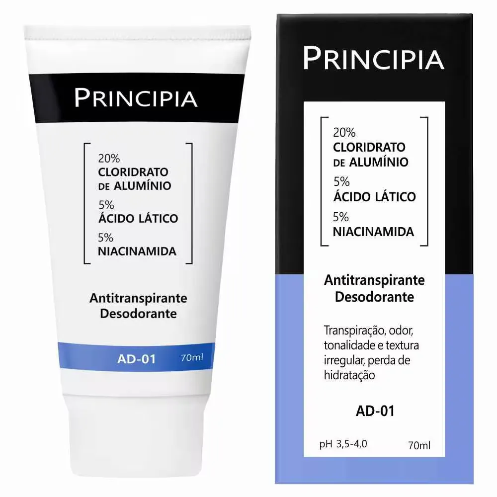 Imagem de Desodorante Antitranspirante Principia AD-01 70ml