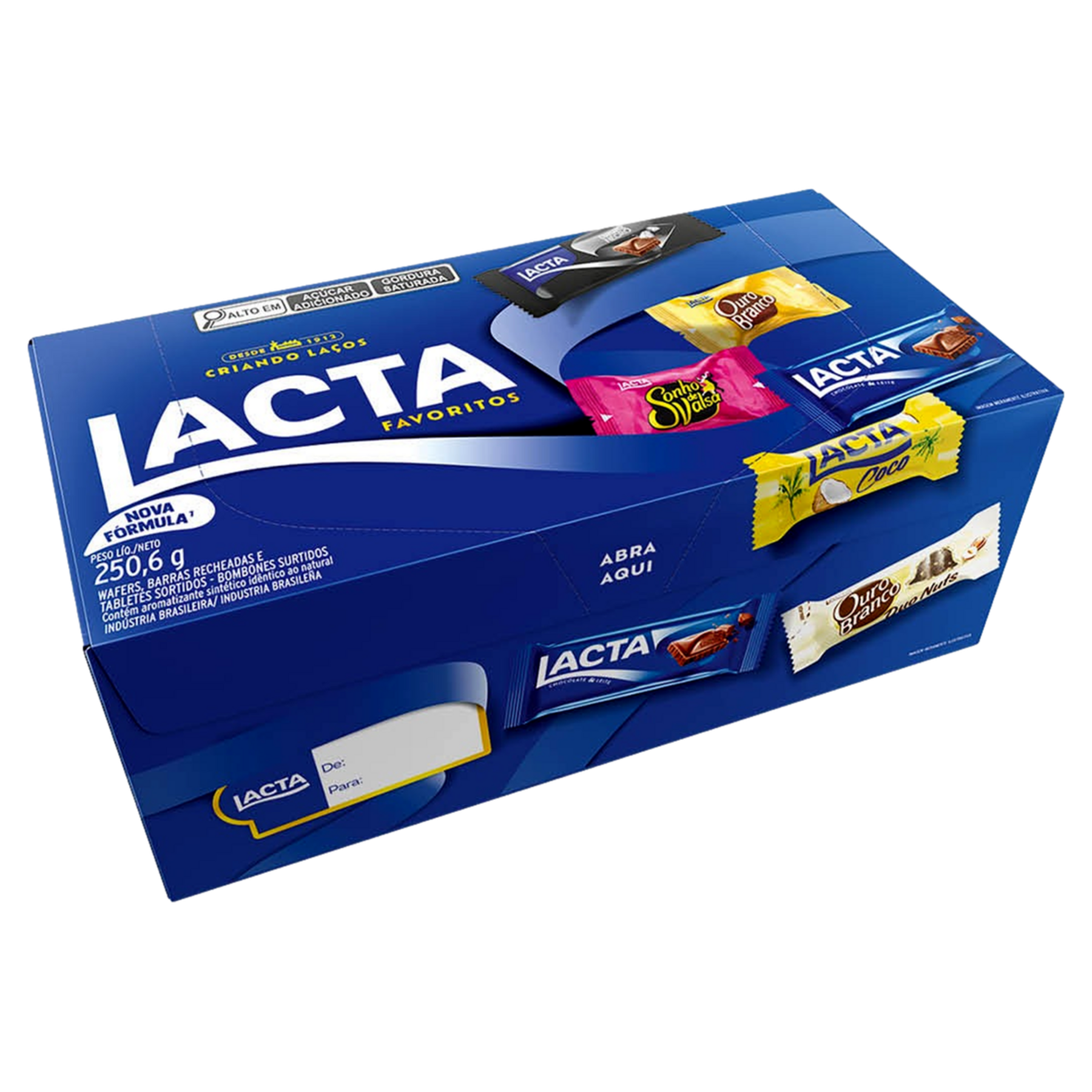 Imagem de Caixa de Bombom Lacta 250,6g