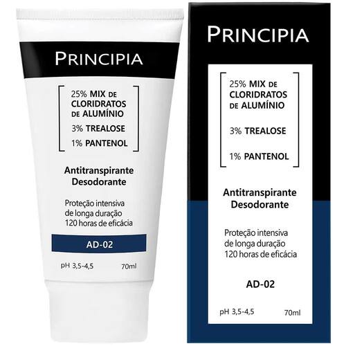 Imagem de Desodorante Antitranspirante Principia AD-02 70ml